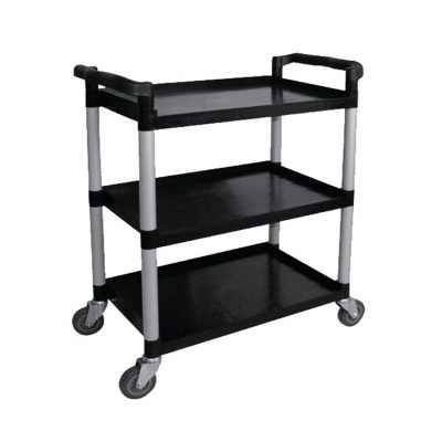 Stainless Steel Hotel Service Cleaning Trolley For Sale